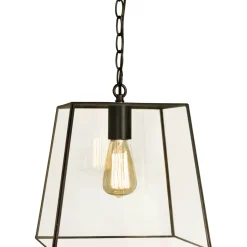Kattovalaisin Aneta Lighting Diplomat, musta/kirkas