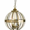 Kattovalaisin Aneta Lighting Tsar, antiikkimessinki