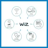 Kattovalaisin WiZ Panel musta SQ 36W 27-65K TW