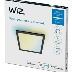 Kattovalaisin WiZ Panel musta SQ 36W 27-65K TW