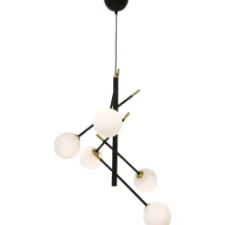 Kattovalaisin Aneta Lighting Akrobat, musta