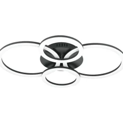 Kattovalaisin EGLO connect.z Parrapos-z led 15W 44,5x30cm musta/valkoinen