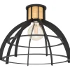 Kattovalaisin EGLO Stillington 40W Ø41,5cm musta/puu