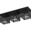 Kattovalaisin 3-os EGLO Piedritas 3x40W 73x18cm musta