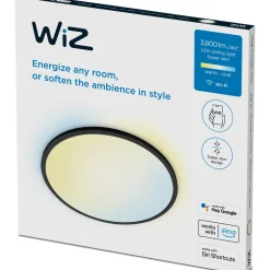 Kattovalaisin WiZ SuperSlim musta 32W