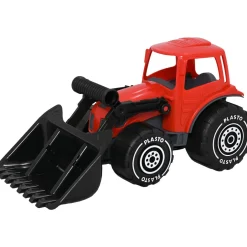 Kauhatraktori Plasto 32 cm, punainen