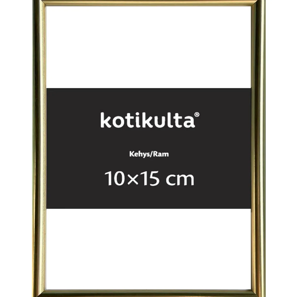 Kehys Kotikulta 10 x 15 cm Hamina kulta