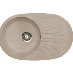 Keittiöallas Aqualine 780 x 500 mm X-Granit hiekanvärinen