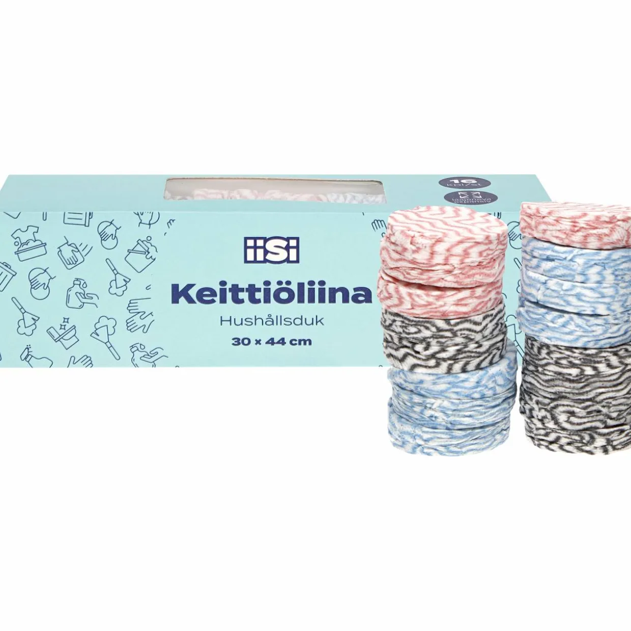 Keittiöliina Iisi 16 kpl puristettu