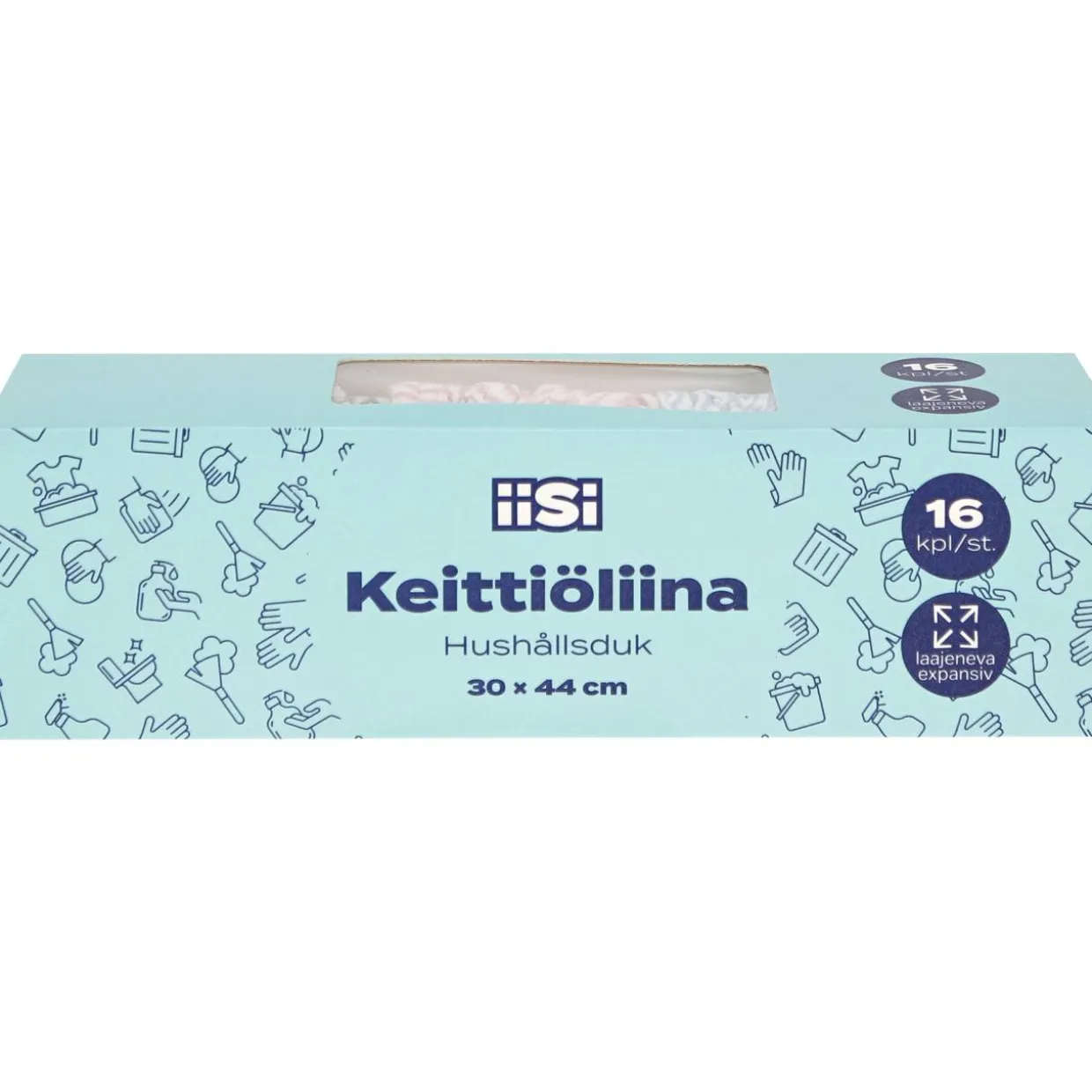 Keittiöliina Iisi 16 kpl puristettu