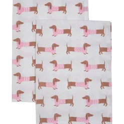 Keittiöpyyhe Miny 2 kpl 50 x 70 cm mäyräkoira