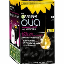 Kestoväri Garnier Olia1.0 Night Black