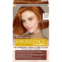 Kestoväri Loreal Excellence Creme Universal Nudes 7UC Copper