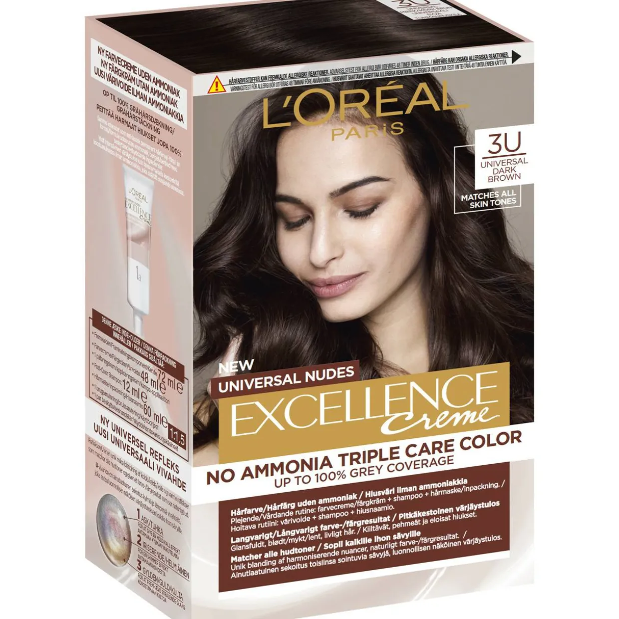 Kestoväri Loreal Excellence Creme Universal, useita sävyjä