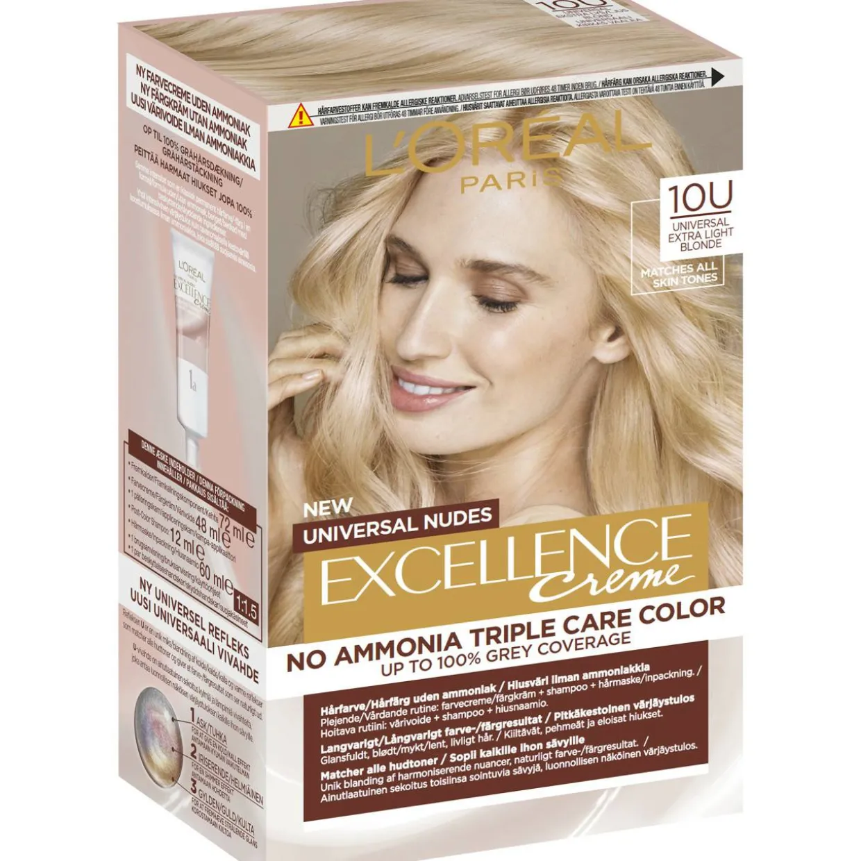 Kestoväri Loreal Excellence Creme Universal, useita sävyjä