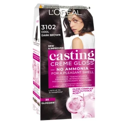 Kevytväri Loreal Casting Crème Gloss 3102 Cool Dark Brown tummanruskea