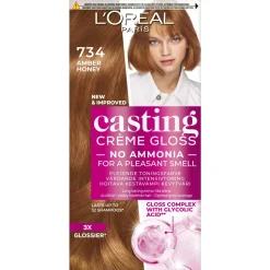 Kevytväri Loreal Casting Créme Gloss 734 Amber Honey