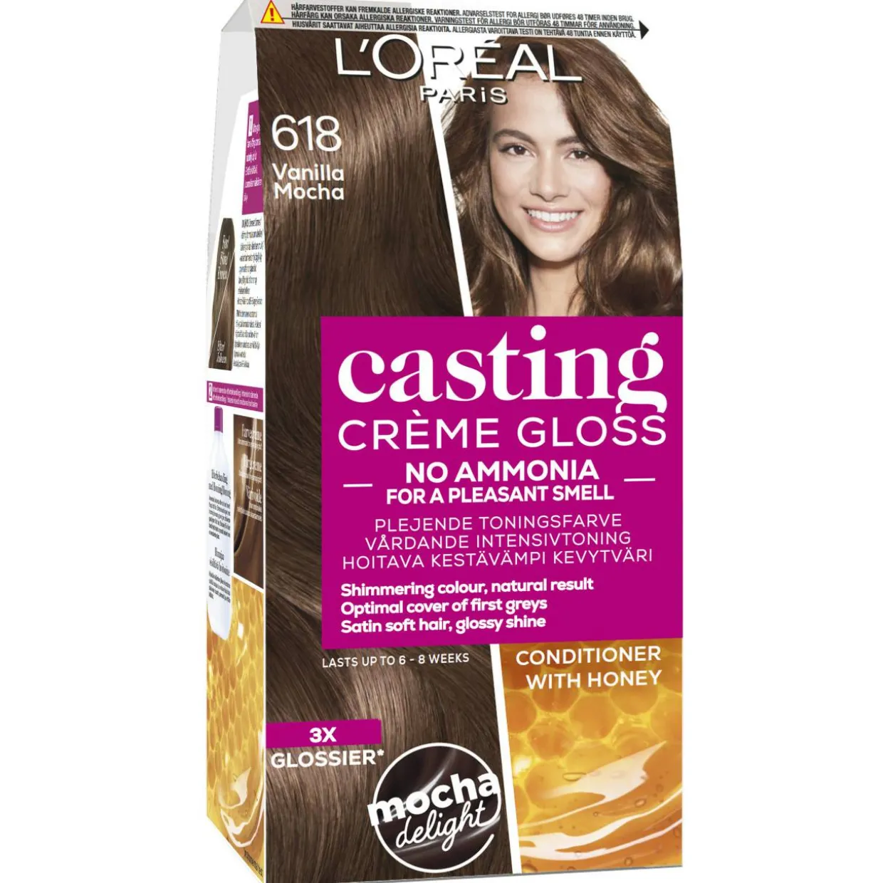 Kevytväri Loreal Casting Créme Gloss 618 Vanilla Mocha