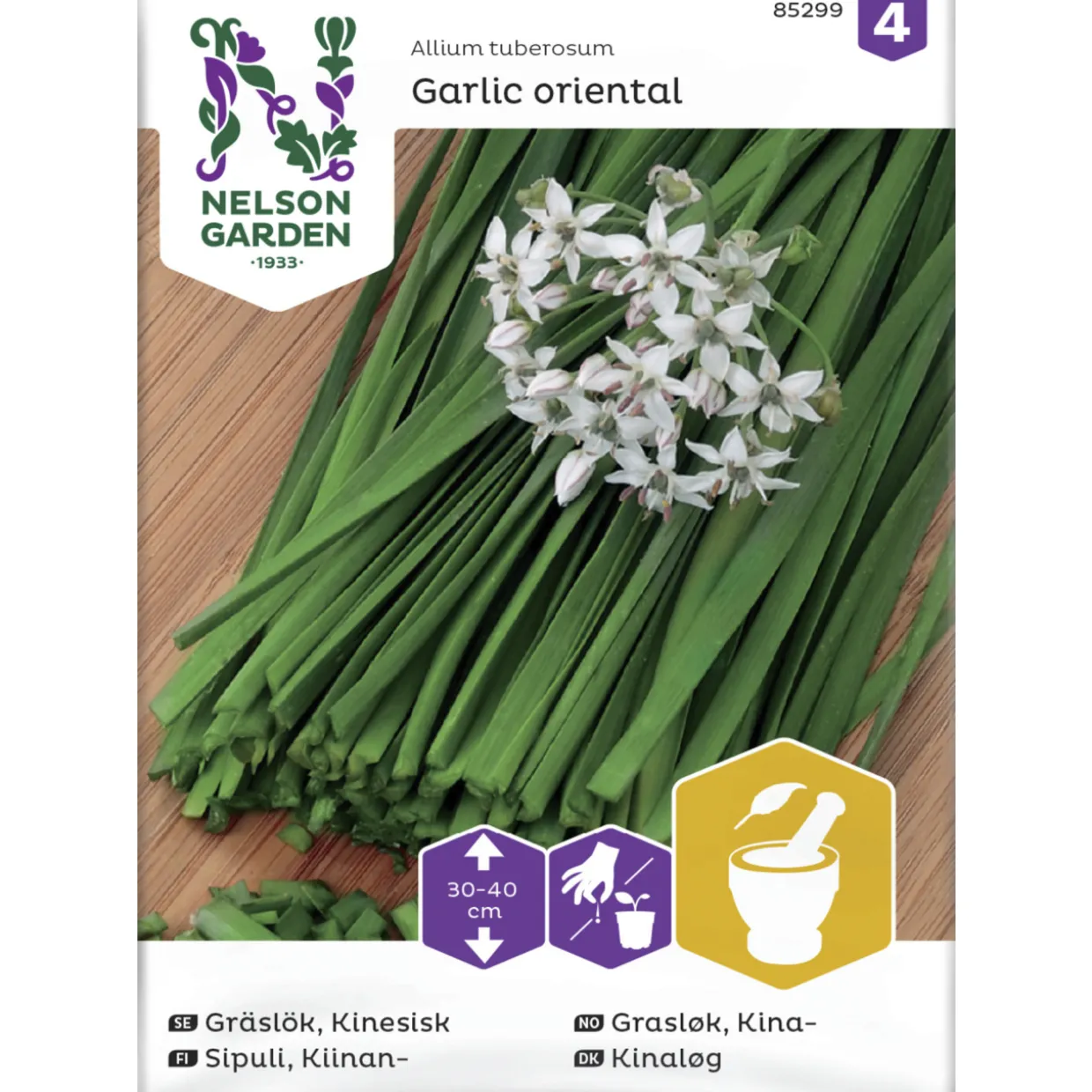 Kiinansipuli siemen Nelson Garden Basic