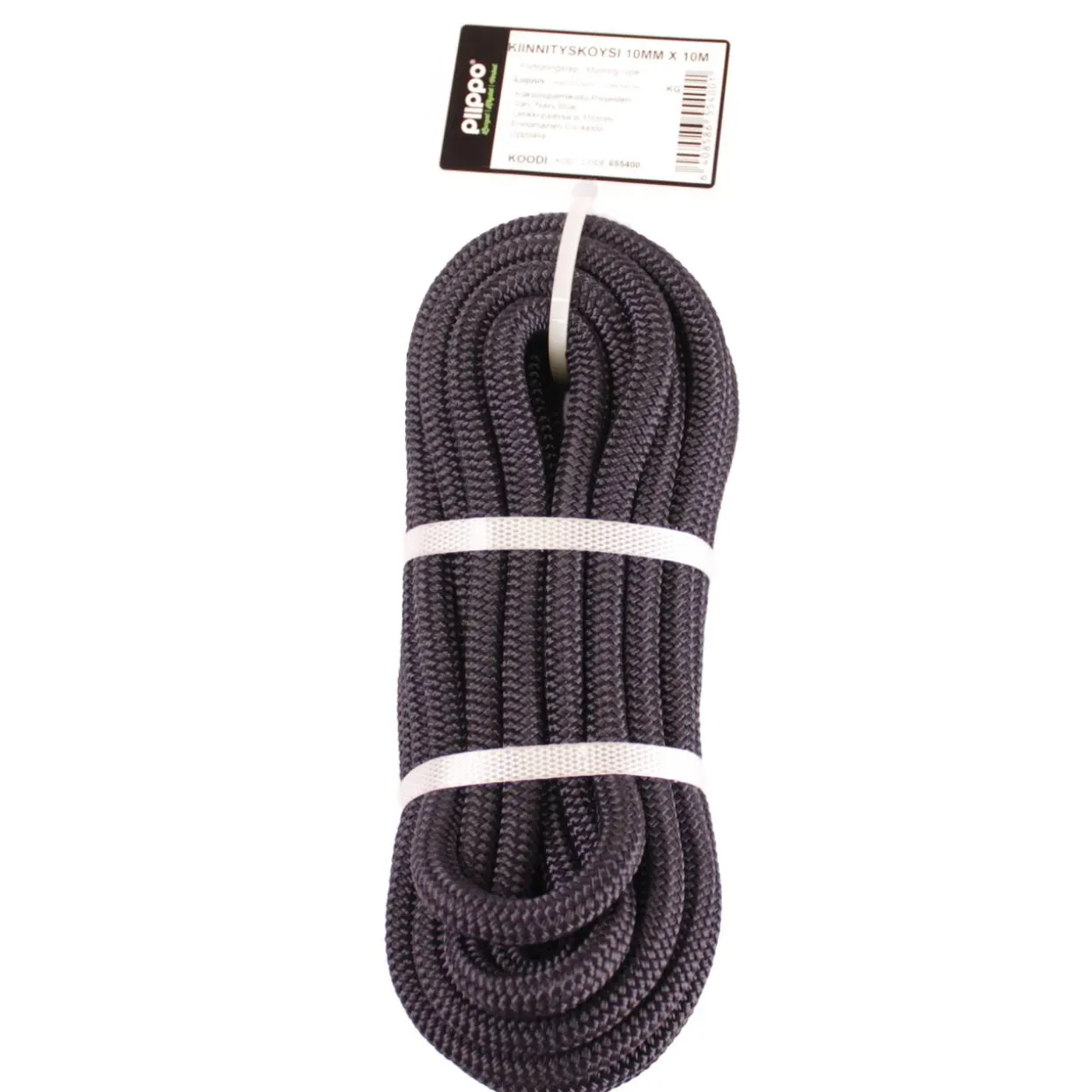 Kiinnitysköysi lenkillä 10 mm x 10 m Piippo