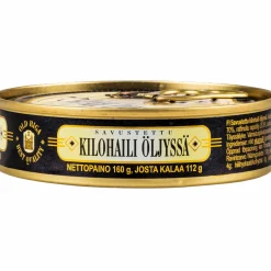 Kilohaili Old Riga 160 g / 112 g savustettu öljyssä