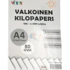 Kilopaperi A4 80 gsm valkoinen