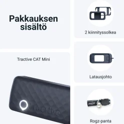 Kissan aktiivisuuskaulapanta Tractive CAT Mini 4G GPS