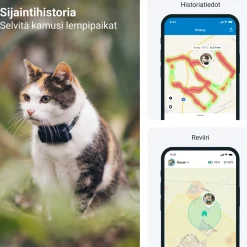 Kissan aktiivisuuskaulapanta Tractive CAT Mini 4G GPS