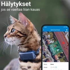 Kissan aktiivisuuskaulapanta Tractive CAT Mini 4G GPS