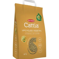 Kissanhiekka Best Friend 6 l Cattia Upcycled Vegetal