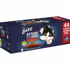 Kissanruoka Latz 44 x 85 g AGAIL Countryside lajitelma hyytelössä