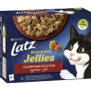 Kissanruoka Latz 12 x 85 g Sensations Jellies Countryside lajitelma hyytelössä