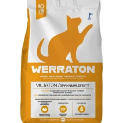 Kissanruoka Werraton 500 g viljaton
