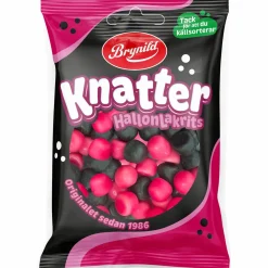 Knatter Vadelma & Lakritsi Brynild 80 g
