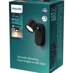 Kohdevalaisin Philips Star musta 4.5W