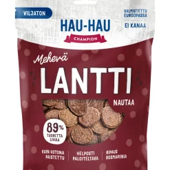 Koiran herkku Hau-Hau 400 g Mehevä Lantti nautaa