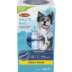 Koirankakkapussi Best Friend 8 rullaa koko S mega pack