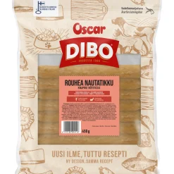 Koiran puruherkku Dibo 20 kpl 450 g rouhea nautatikku