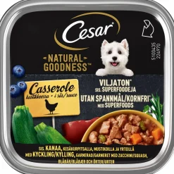Koiranruoka Cesar 100 g Natural Goodness viljaton kana kastike