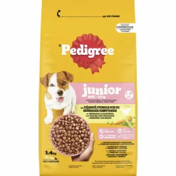 Koiranruoka Pedigree 1,4 kg Junior siipikarjaa ja kasviksia