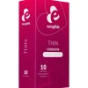 Kondomi EasyGlide 10 kpl Thin