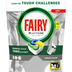 Konetiskitabletti Fairy 45 kpl Platinum