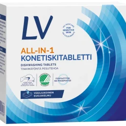 Konetiskitabletti LV 40 kpl All-in-One