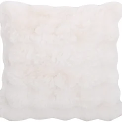 Koristetyyny Miny 45 x 45 cm Faux Fur valkoinen