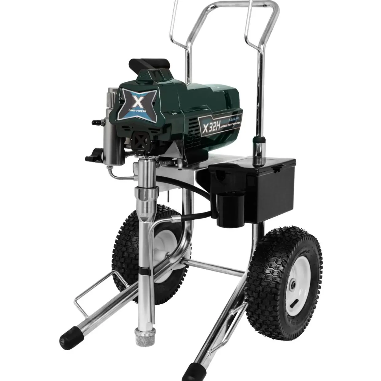 Korkeapainemaaliruisku Dinopower Pro T45 2800W 4,5 l/min kärryllä