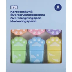 Korostuskynä Iisi 6 kpl pastelli