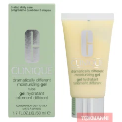 Kosteusgeeli, Clinique 50 ml Dramatically Different For Combination Oily To Oily Skin - Tube