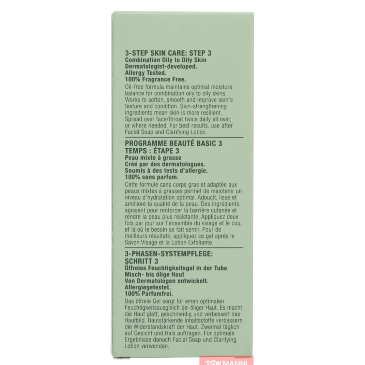 Kosteusgeeli, Clinique 50 ml Dramatically Different For Combination Oily To Oily Skin - Tube