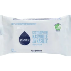 Kosteuspyyhe Pisara 15 kpl hajusteeton