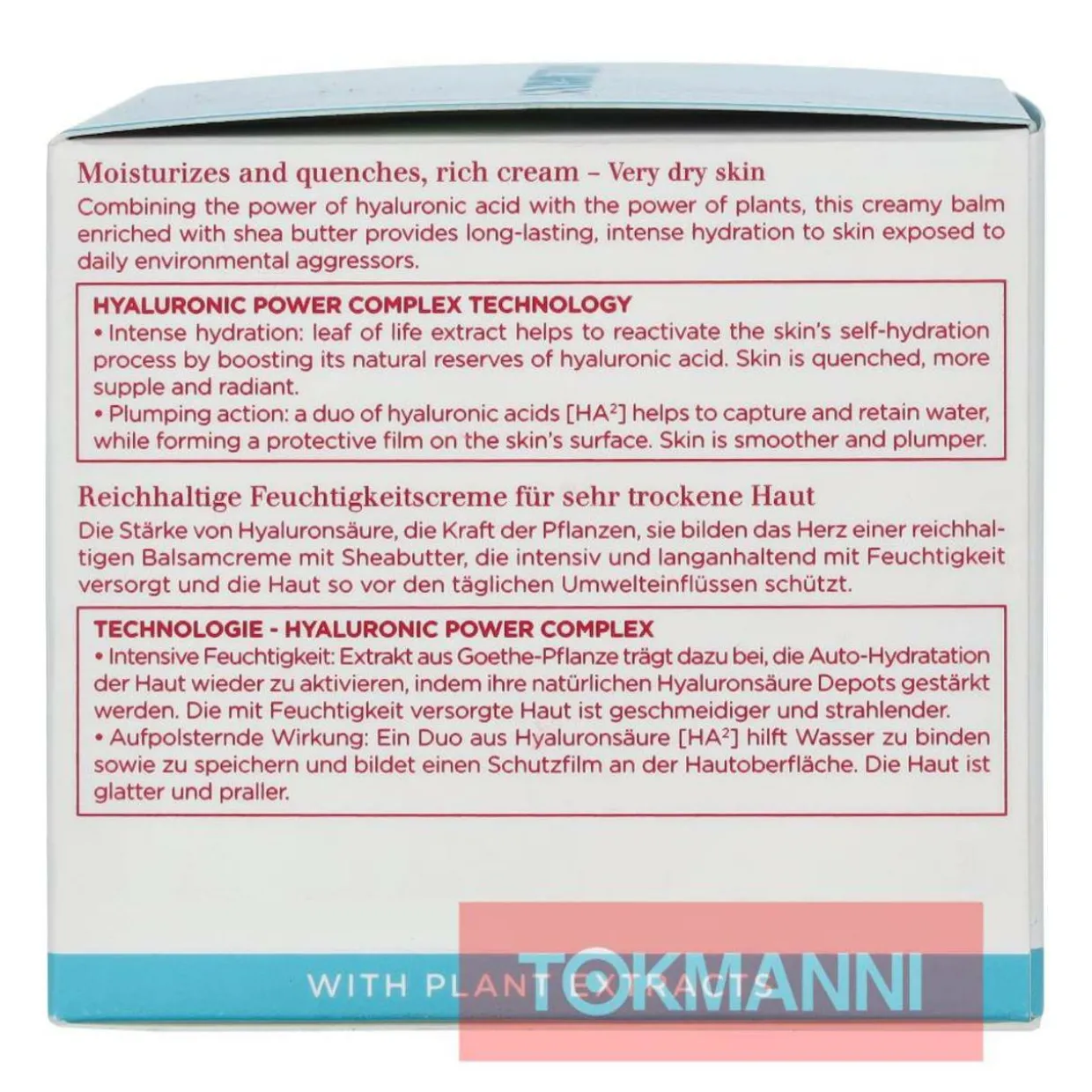 Kosteusvoide, Clarins 50 ml Hydra-Essentiel Rich